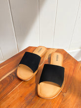 Load image into Gallery viewer, See how this ends sandals