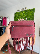 Load image into Gallery viewer, WRANGLER DRAGON FRINGE CROSSBODY BAG